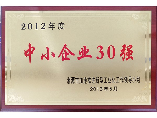 中小企業(yè)30強